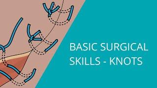 How to execute Surgical Knots - Basic Surgical Skills