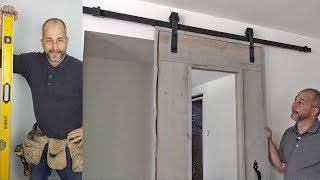 How to Install a Hanging Barn Door