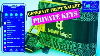 Generate Trust Wallet Private Keys From Seed Phrases. (Import Trust Wallet to METAMASK)