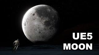 Unreal Engine 5 Moon Material