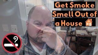 How to Get Smoke Smell Out of a House