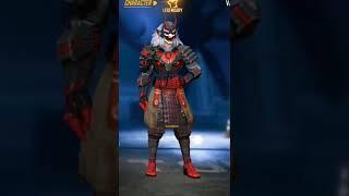 Sasta Zombie Samurai Bundle || Best dressing combination || Free costume|| #freefire #shorts