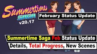 Summertime Saga v20.17 February Status Update Details