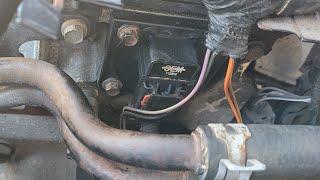 how to change camshaft position sensor Dodge neon full video