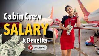 ️ Cabin Crew Salary & Benefits Revealed 