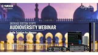 Audioversity Webinar - Audio Solution for Mosque
