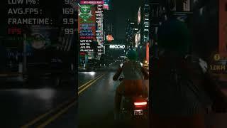 RTX 4060 Ti 16GB | Cyberpunk 2077 : Ride In Night City ( DLSS Ultra Settings 1440pᴴᴰ 2K )