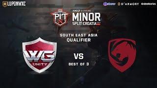 Tigers vs WG.Unity Game 1 (BO3) | OGA Dota PIT Minor SEA Qualifiers