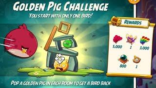 Angry birds 2 the golden pig challenge with Terence 11 dec 2023 #ab2 the golden pig challenge today