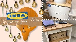 IKEA Shopping fürs Atelier // Film Equipment Tisch organisieren // handmadebyanni