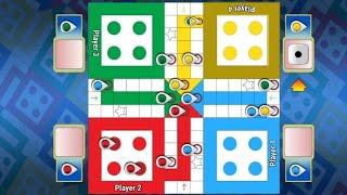 Ludo game in 4 players | Ludo King game in 4 players | Ludo King | Ludo Gameplay