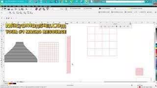 Corel Draw Tips & Tricks Macro E CUT MacroMonster Grids and Lines