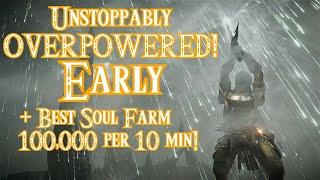 How to become Unstoppably Overpowered Early in Demon's Souls Remake for Ps5 & farm 100,000 souls