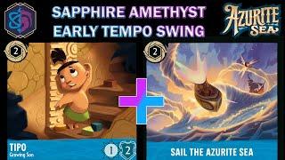 🟣 AMETHYST SAPPHIRE (CPU Sims) - Reasons to Play this Tempo Deck - Disney Lorcana Gameplay