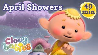 April Showers! ️ | Rainy Day Bedtime Stories | Cloudbabies Official