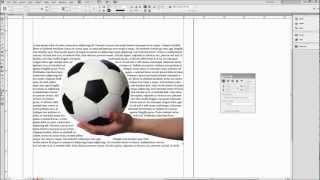 InDesign Tutorial: Wrap Text Around Images, Shapes, and Objects -HD-
