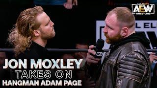 AEW Dynamite | Jon Moxley clashes against Hangman Adam Page | Hindi | EurosportIndia