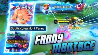 SUPER AGGRESSIVE FANNY MONTAGE | TOP GLOBAL FANNY -Yasuo | MLBB