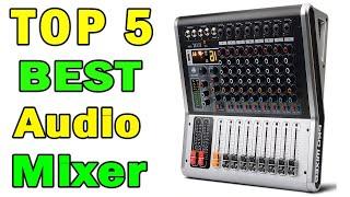 Top 5 Best Audio Mixer In 2020 | Best 8 Channel Mixing Console