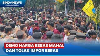 Demo Harga Beras Mahal dan Tolak Impor Beras - Sindo Sore 08/03