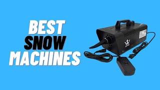 Top 5 Best Snow Machines  – Guide Reviews 2025