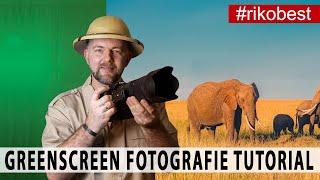 Greenscreen Fotografie Tutorial -  Tipps zur Beleuchtung Keying und Bildbearbeitung in Photoshop