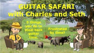 Guitar Safari: 5 Things You Do to Steal Back Guitar Time