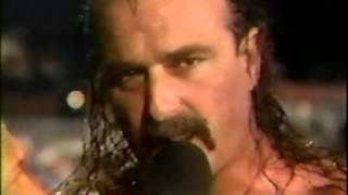 Mean Gene Okerlund interviews Jake Roberts about The Undertaker (03-08-1992)