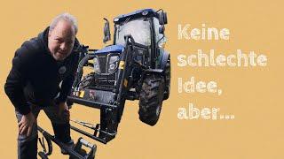 Keine schlechte Idee, aber…. | Hydraulischer Schnellwechselrahmen am LOVOL M504