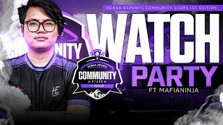 Watchparty - Horaa Esports Community Stars with @MafiaNinja | Day 1