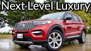 This 2020 Ford Explorer Platinum is INSANE for a Non-Luxury Brand!