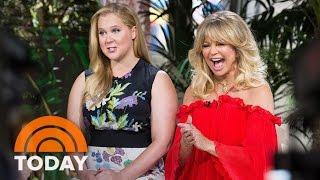 Amy Schumer And Goldie Hawn On Teaming Up In New Comedy ‘Snatched’ | TODAY