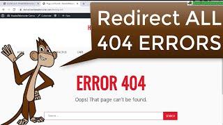 How to Fix Wordpress 404 Page Not Found Errors - Redirect 404 to Homepage!
