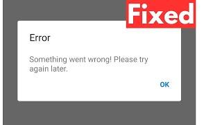 How To Fix Error Facebook Something Went Wrong Please Try Again Later Problem