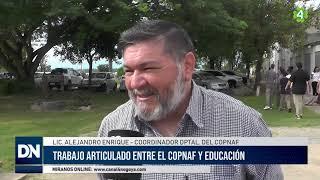 Trabajo articulado entre el copnaf y educación | Alejandro Enrique - DIVISIÓN NOTICIAS