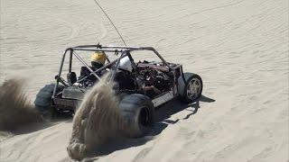 CORVETTE KILLS IT IN THE SAND / ROADKILL VETTEKART CLONE