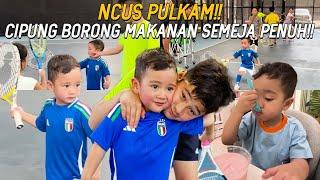 KANGEN NCUS RINI!! CIPUNG AJAK REVIEW MAKANAN TERENAK SETELAH SEHARIAN JADI ATLET TENNIS!!!