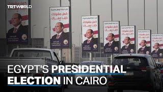 Incumbent President Abdel Fattah el Sisi is favoured to win