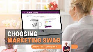 Choosing Marketing Swag for Your Voice Over Business