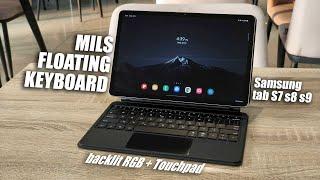 Aktivitas di tablet jadi nyaman ! Review Mils Floating Keyboard for Samsung