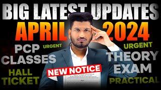 DON'T IGNORE! Nios Big Latest Updates April Exam 2024 Theory Paper|Practical PCP Hall Ticket| TMA
