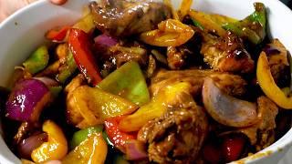 How to Make the BEST Chicken Stir-Fry with Bell Peppers & Onions!