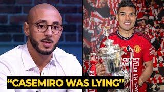 Sofyan Amrabat brother SLAMS Casemiro for FAKE INJURIES during FA Cup final | Man Utd News