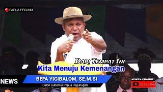 Kick of Menuju Kemenangan dari Tangma, Kurima, Wula dan Werima Bersama Cagub Papua Pegunungan