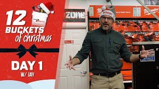 Ohio Power Tool's 12 Buckets of Christmas 2024 - DAY 1 Milwaukee Tool!