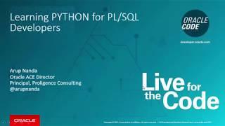 Learning PYTHON for PLSQL Developers