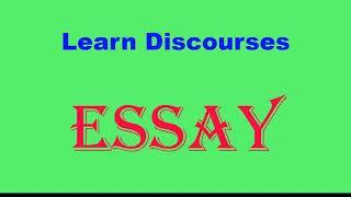 How ti write an ESSAY  ||pabbathi tutorials