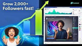 FAST TRACK to 2000 Facebook Followers with Leonardo Phoenix!