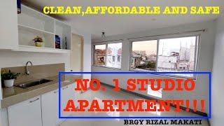 THE BEST STUDIO APARTMENT IN A. BONIFACIO STREET BARANGAY RIZAL MAKATI