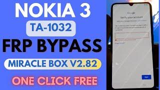 Nokia 3 FRP Bypass Unlock Google - One Click with Miracle Box 2.82 Free